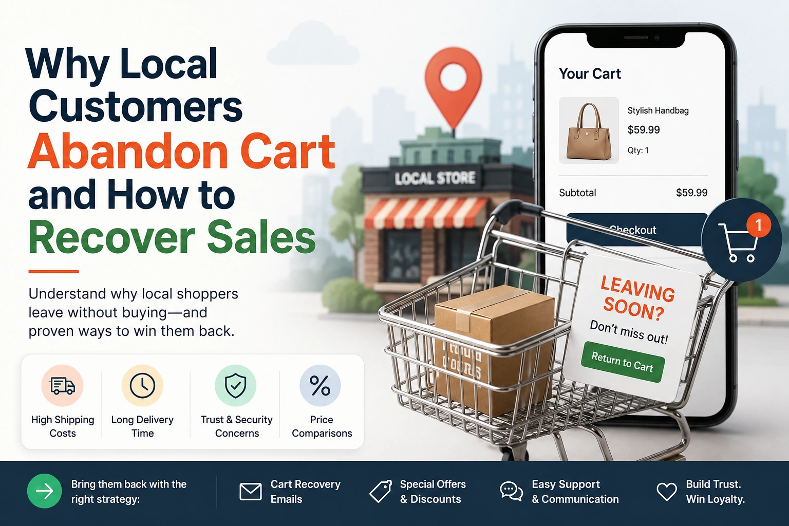 Cart Abandonment: Local Business