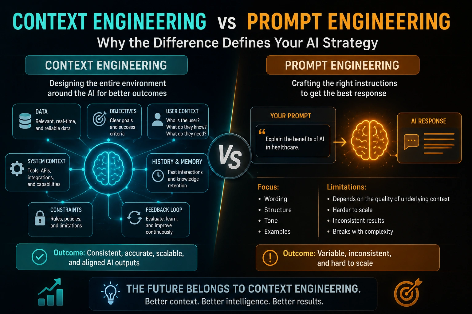 Context engineering for developers versus prompt engineering