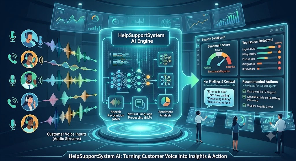 Turning Customer Audio into Actionable Data